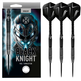 Šípky Harrows Black Knight 90% steeltip 21 g