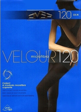 Dámské punčochové kalhoty Omsa Velour 120 den Barva: nero/černá, Velikost: