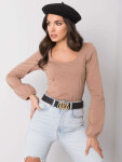 Blúzka TW BZ G 082.98 tmavá lila 2XL
