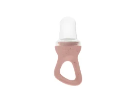 KikkaBoo Kŕmiace hryzátko Platinum Silicone Blush / Hryzátko / 100% silikón / Od 6 mesiacov (31302050043KB)