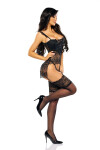 Dámsky erotický korzet Alena black - Beauty Night Fashion L/XL
