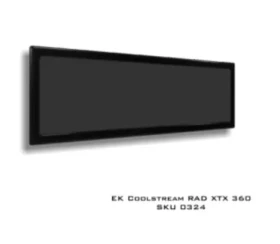 DEMCiflex magnetický prachový filter pre chladič XTX 360 čierna (DF0324)