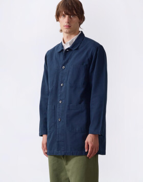Service Works Canvas Long Shop Coat Dark Navy M