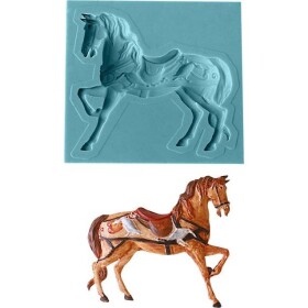 Silicionová formička kôň 8x7,5 cm - Cakesicq - Cakesicq