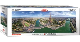 EUROGRAPHICS Panoramatické puzzle Paríž, Francúzsko