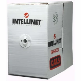 Intellinet U/UTP Cat6 / Inštalačný kábel / 305 m / CCA / šedá (704663)