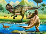 Castorland 070084 Tyranosaurus vs. Triceratops