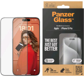 PanzerGlass UWF Ochranné sklo pre Apple iPhone 15 Pro / Inštalačný set (2810)