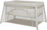 Lionelo Postieľka cestovná Mila 2v1 Beige Cream / Skladacia / Hmotnosť 7,8 kg / Matrac 4 cm (LO-MILA BEIGE CREAM)