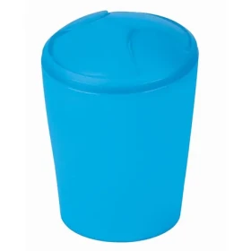 Spirella MOVE výklopný odpadkový kôš 5 L modrý / plast (7610583095848)