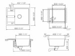 Drez Schock Manhattan D100 Croma MAND100AGCR MAND100AGCR