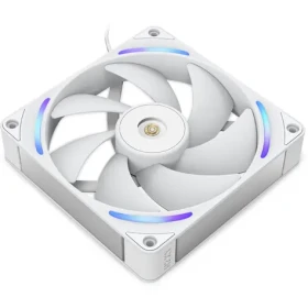 NZXT F140X biela / 140mm / Fluid Dynamic Bearing / 41 dB @ 2400 RPM / 81 CFM / 4-pin PWM + 4-pin RGB (RF-U14PN-W1)