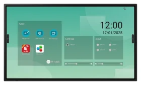 43" NEC LM431 čierna / Interaktívny dotykový displej / UHD 4K / OPS slot / Android 14 / Wi-Fi 6 (PNLM431)