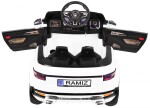 Mamido Elektrické autíčko športové Rapid Racer biely