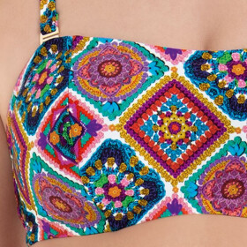 Štýl Bella Top Vrchný diel plaviek 8725-1 multi colour - RosaFaia 009 multi colour 38C