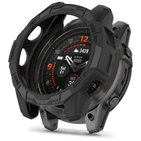 Tech-Protect Defense Air čierna / Ochranný kryt / Garmin Fenix 7 a Fenix 7 Pro