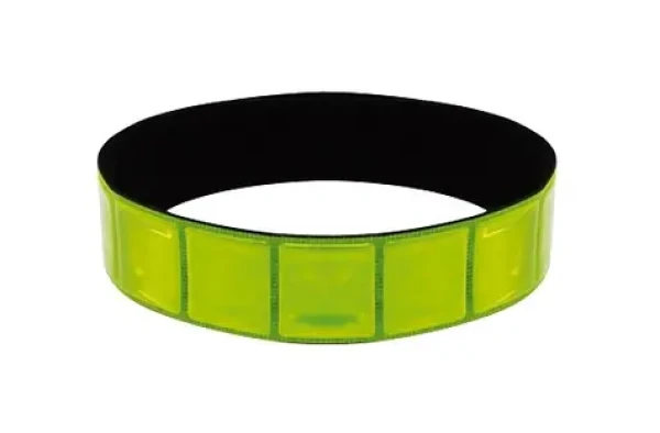 RULYT Reflexný opasok žltý / Reflexný opasok / Suchý zips / 3x38 cm