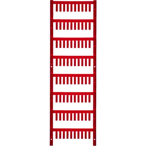 Weidmüller 1919280000 SF 00/12 NEUTRAL RT V2 značenie káblov Druh montáže: prichytenie sponami Potlačiteľná plocha: 3.20 x 12 mm červená Počet markerov: 400; 1919280000