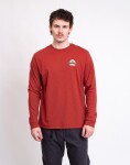 Patagonia M's L/S Great Waves Responsibili-Tee Rusty Red L