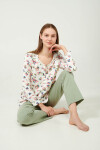Vamp - Tehotenské a dojčiace pyžamo 21350 - Vamp green tea S