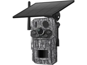 Viking HDs05 4G vonkajšia solárna IP kamera čierna / 3MP / 2304 x 1296 / slot na microSD kartu / IP66 (VHDS054G)