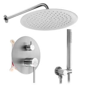 REA - Podomietková sprchová sada Foss Clif Nickel Brush + BOX REA-P5969
