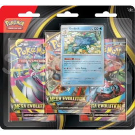 Pokémon TCG: ME01 - 3 Blister Booster - Golduck