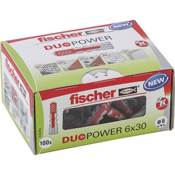 Fischer DUOPOWER 6x30 LD 535453 100 ks