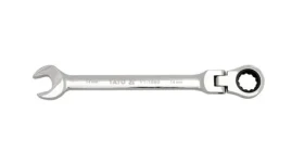 YATO Očkoplochý račňový kľúč / 17 mm / Dĺžka 230 mm / 72 zubov / CrV (YT-1683)
