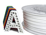 Aurapol PLA filament biely 1 kg 1,75 mm