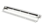 Digitus / Patch panel / 19" / 24 portov / tienený / neosadený / 1U (DN-91411-G)