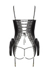 Erotický korzet Shaquila corset BEAUTY NIGHT FASHION černá