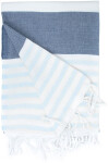 The One Froté uterák Hamam Marine „Marine“ 48.1046 tmavomodrý/svetlomodrý navy/light blue onesize