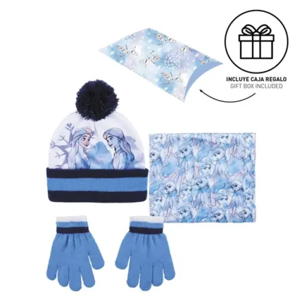 Cerdá Frozen II Detský set čiapka + nákrčník + rukavice