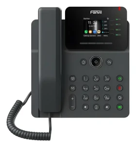 Fanvil V61W čierna / IP telefón / 2,4 "LCD displej / Wi-Fi 6 / Bluetooth 5.4 / PoE (V61W)