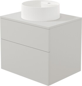 DEANTE - Prizma cashmere kúpeľňová skrinka, s granitovým umývadlom - 360 mm; SDKB6SAU4B