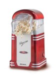 Ariete 2954 červená / teplovzdušný popcornovač / 1100 W / 60 g za 2 min. (8003705114791)