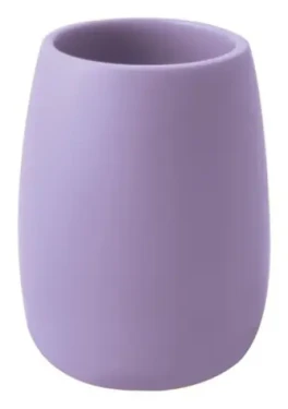 Spirella Sven levanduľová / Téglik na kefky / Polyresin