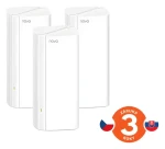 Tenda Nova EX12 (3 ks) / Mesh systém / Wi-Fi 6 AX3000 / WPA3 / VPN / 9x GLAN/GWAN (75012003)