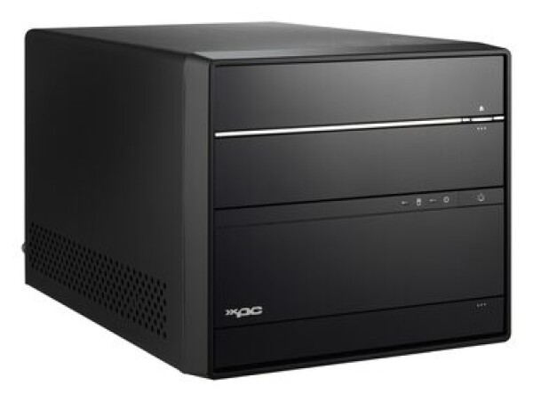 Shuttle Barebone XPC cube SH570R6 čierna / Mini-PC / LGA 1200 / 4x DDR4 / M.2 / GigE / Bez OS (SH570R6)