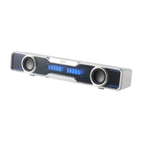 Edifier QS30 biela / soundbar pre PC / 5 W / Bluetooth / USB-A (QS30 white)