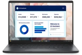 DELL Pro 13 Premium PA13250 sivá / Notebook / 13.3" QHD + Touch / Intel Core Ultra 7 268V / 32GB / 512GB SSD / ARC 140V (GHGJ7)