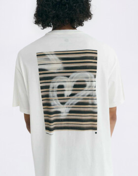 Thinking MU Grafitti Aaron R Tee WHITE M