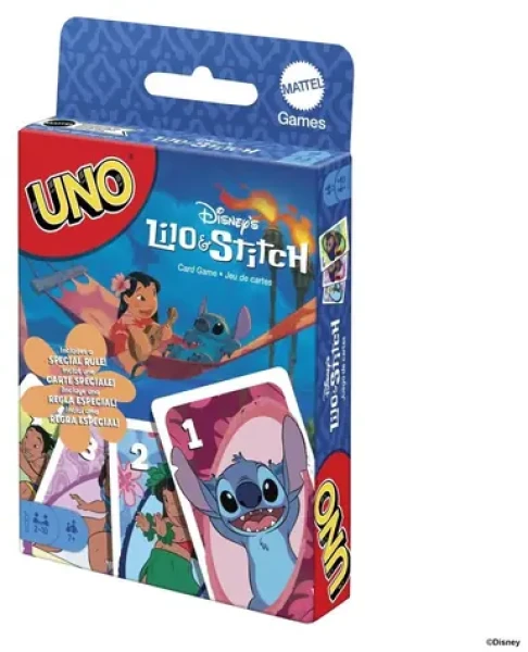 Mattel Kartová hra UNO Lilo Stitch