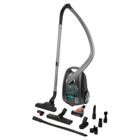 Sencor SVC 7550TI sivá / Vreckový vysávač / 750 W / 3.5L / 75 dB / 10m rádius (8590669297078)