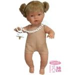 Llorens 383J JOELLE - realistická bábika so zvukmi a mäkkým látkovým telom - 38 cm