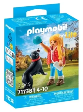 Playmobil® My Life 71738 Žena s bernským salašníckym psom