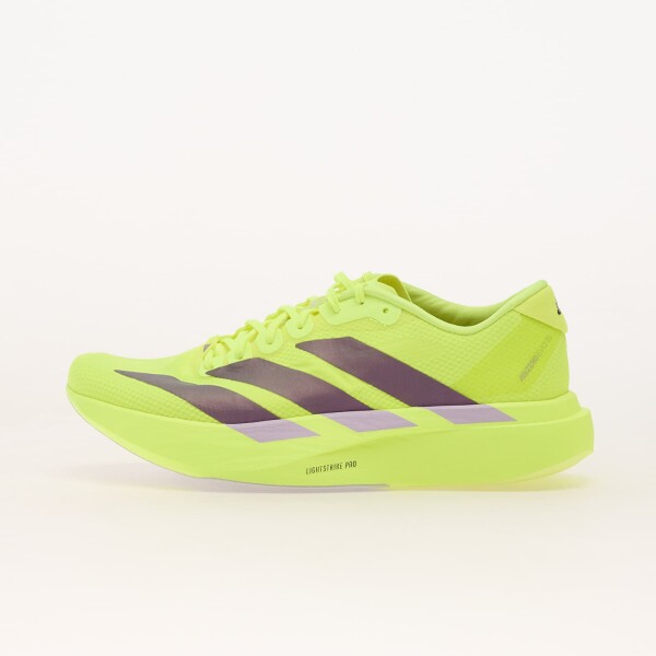 Tenisky adidas Adizero EVO SL Woven M Solar Yellow/ Aurora Plum/ Powder Plum EUR 42