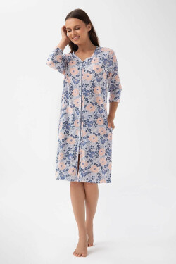 Dámsky župan Luna 390 S-2XL W25 švestka XL