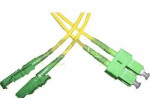 Opticord E2000- APC-LC optický patch cord 09-125-2m